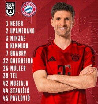 formazione ufficiale bayern monaco